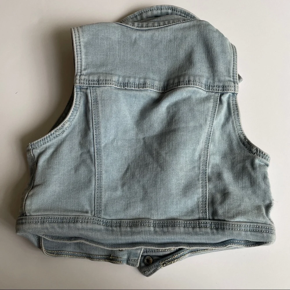 Cat & Jack Denim Vest - Picture 5 of 7